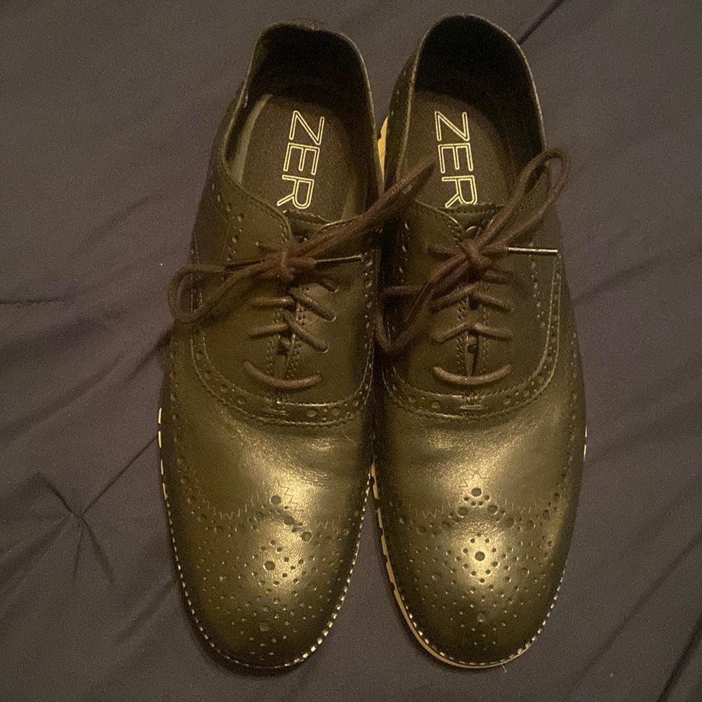Zero grand used black and white men size 10